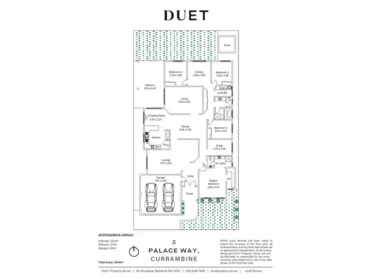 Floorplan of Homely house listing, 5 Palace Way, Currambine WA 6028