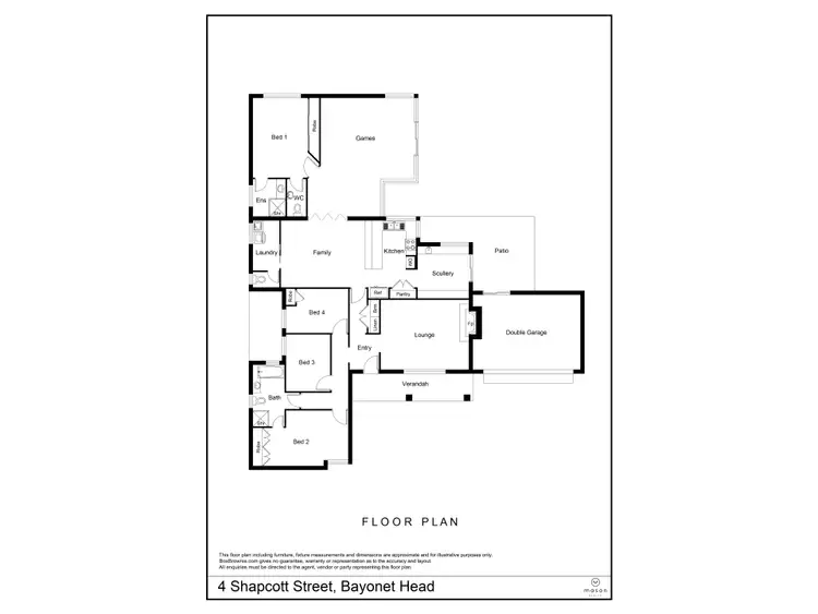 Floorplan of Homely house listing, 2 & 4 Shapcott Street, Bayonet Head WA 6330