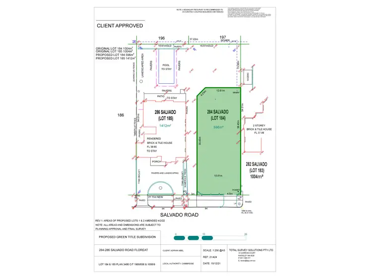 Floorplan of Homely house listing, 284 Salvado Road, Floreat WA 6014