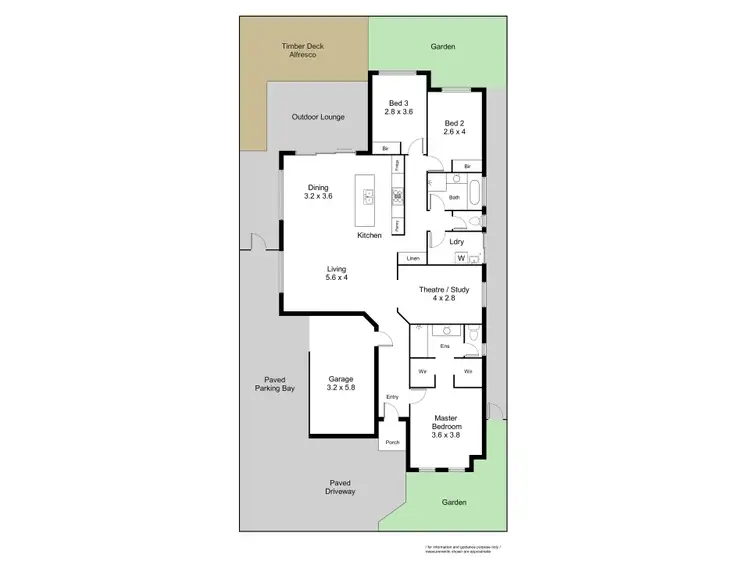 Floorplan of Homely house listing, 16A Olive Street, Guildford WA 6055