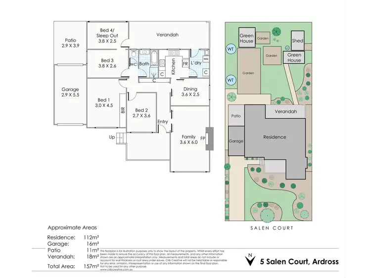 Floorplan of Homely house listing, 5 Salen Court, Ardross WA 6153