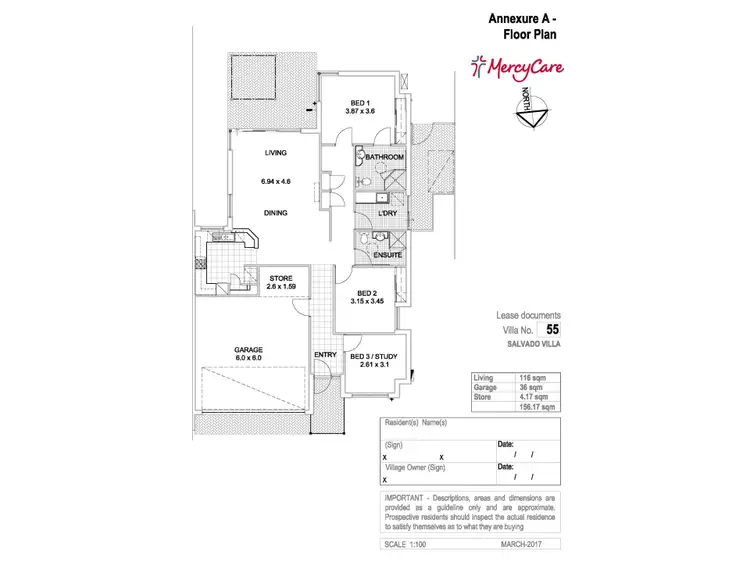 Floorplan of Homely retirement listing, 55/71 Ruislip Street, Wembley WA 6014