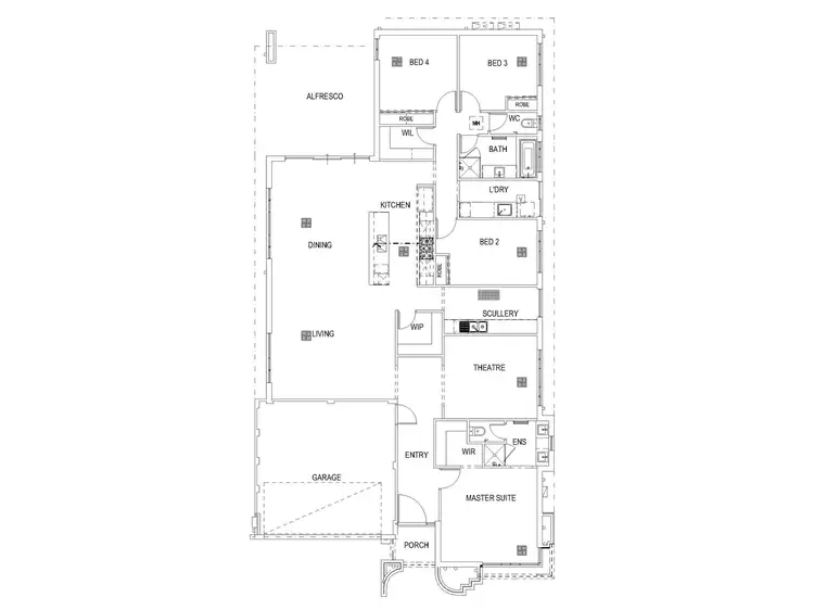 Floorplan of Homely house listing, 20 Awati Way, Jindalee WA 6036