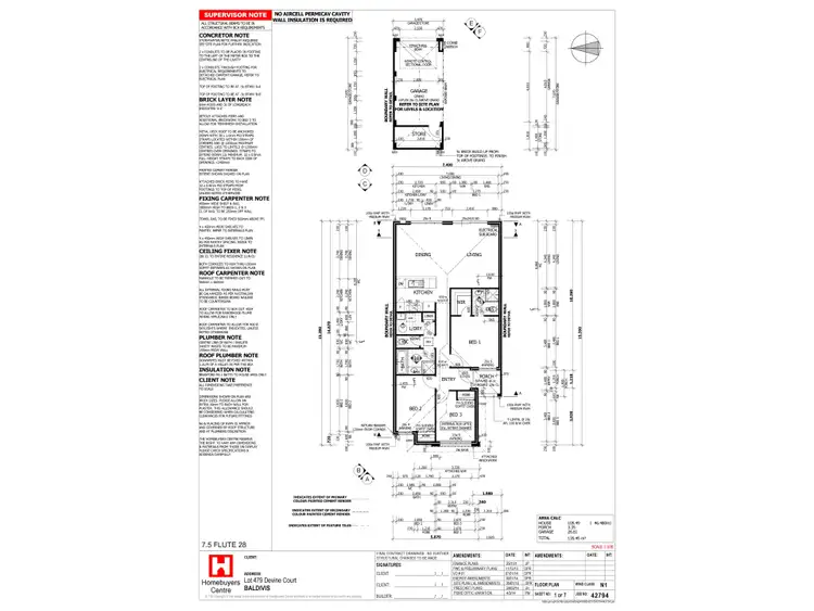 Floorplan of Homely house listing, 1 Devine Court, Baldivis WA 6171