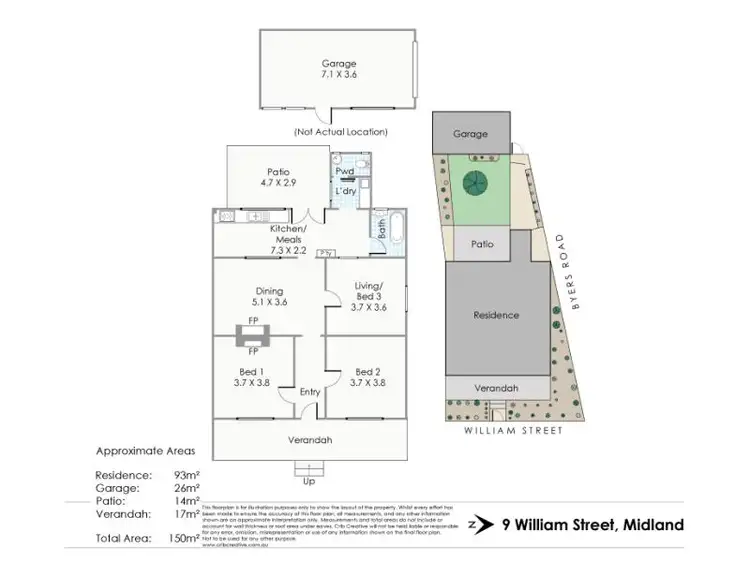 Floorplan of Homely house listing, 9 William Street, Midland WA 6056