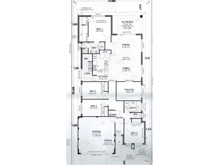 Floorplan of Homely house listing, 9 Aquamarine Street, Eglinton WA 6034