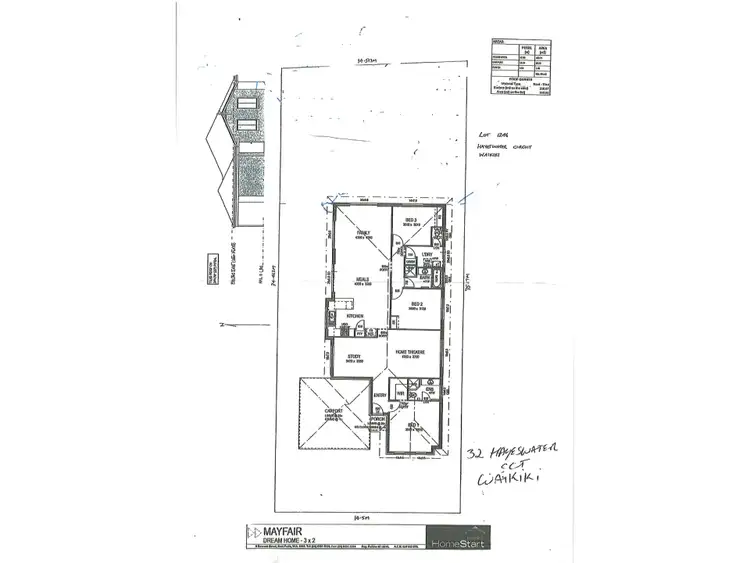 Floorplan of Homely house listing, 32 Hayeswater Circuit, Waikiki WA 6169