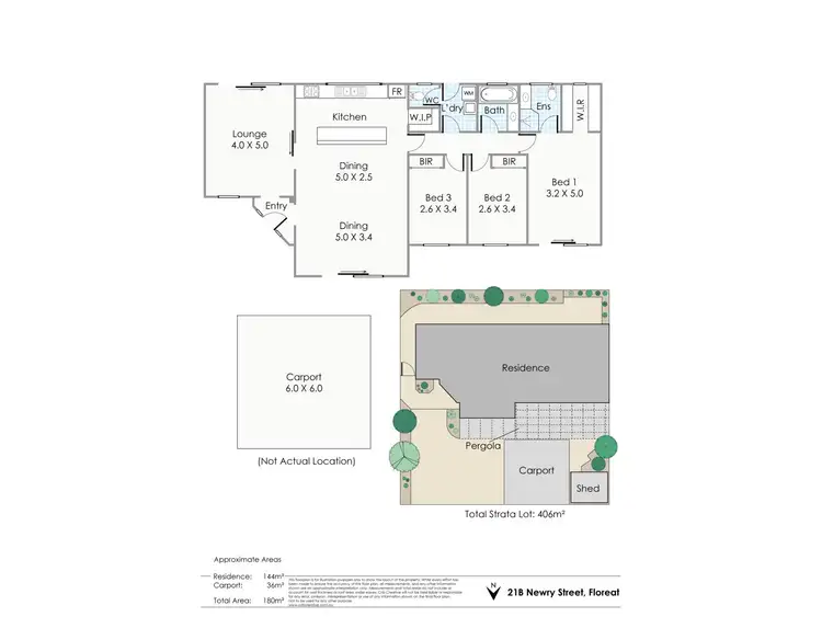 Floorplan of Homely house listing, 21B Newry Street, Floreat WA 6014
