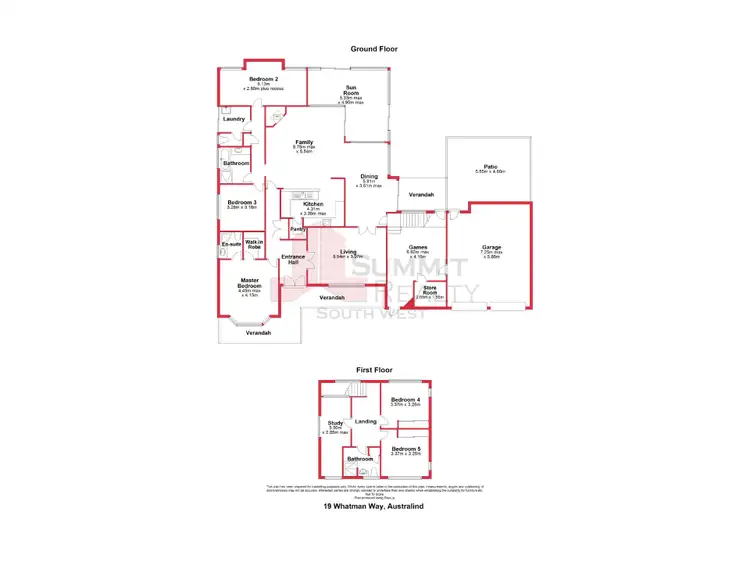 Floorplan of Homely house listing, 19 Whatman Way, Australind WA 6233