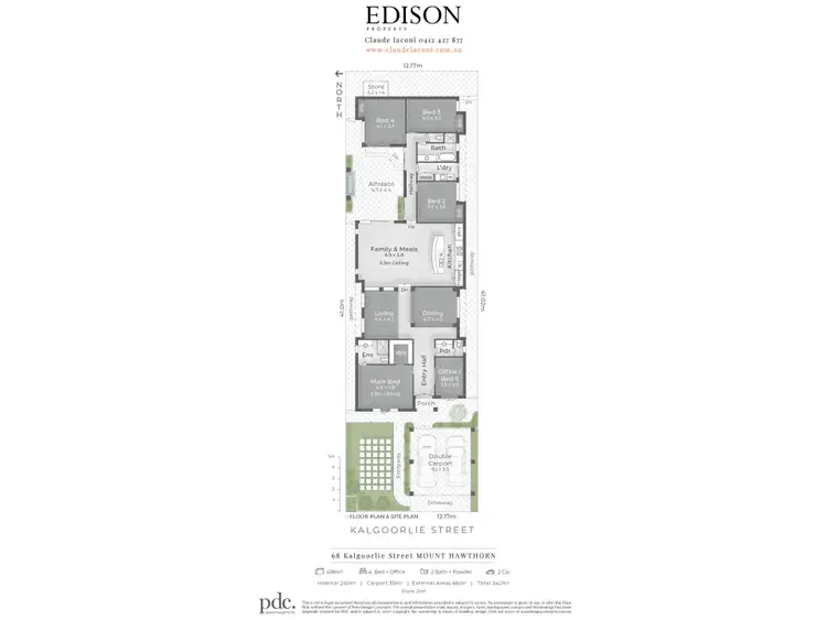 Floorplan of Homely house listing, 68 Kalgoorlie Street, Mount Hawthorn WA 6016