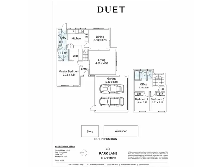 Floorplan of Homely house listing, 5/5 Park Lane, Claremont WA 6010