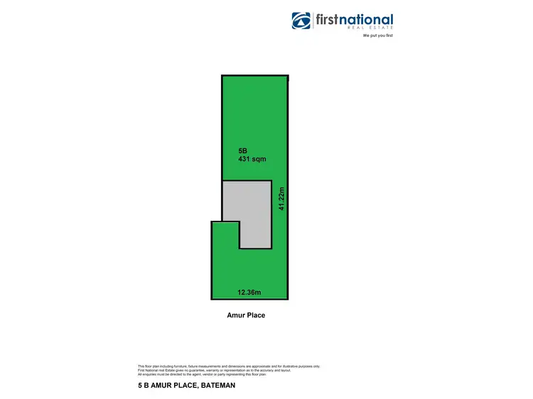 Floorplan of Homely house listing, 5B Amur Place, Bateman WA 6150