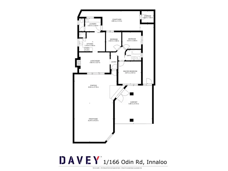 Floorplan of Homely house listing, 1/166 Odin Road, Innaloo WA 6018