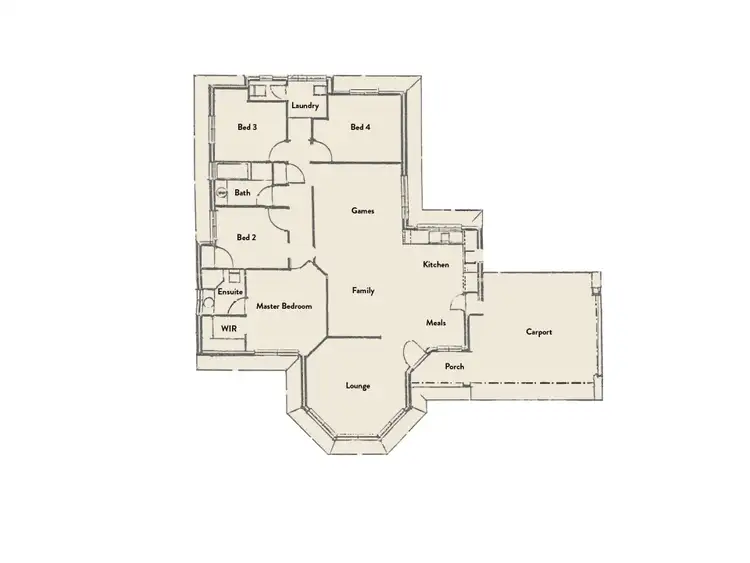 Floorplan of Homely house listing, 14 Ammerdown Place, Erskine WA 6210