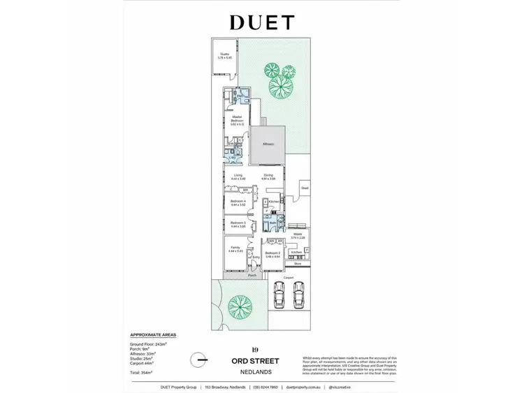 Floorplan of Homely house listing, 19 Ord Street, Nedlands WA 6009
