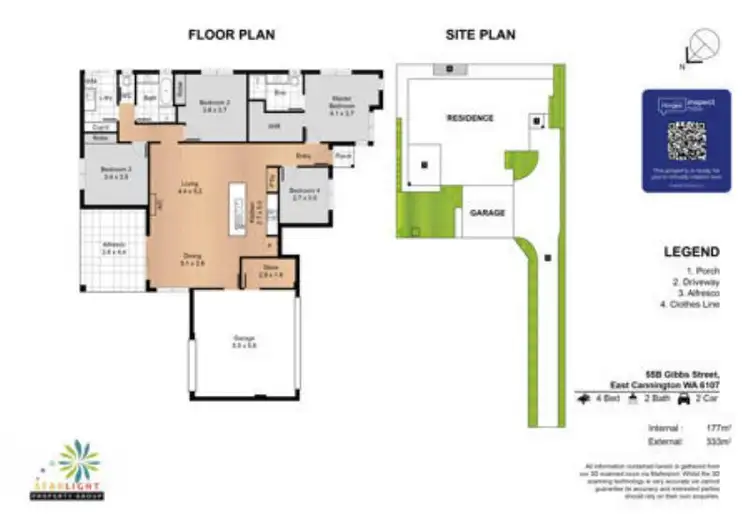 Floorplan of Homely house listing, 55B Gibbs Street, East Cannington WA 6107