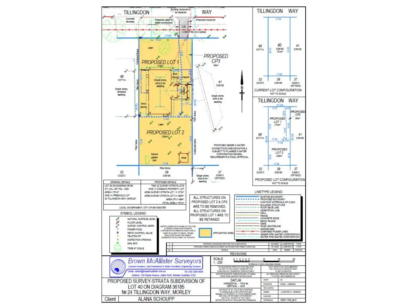 Floorplan of Homely land listing, Lot 2, 24 Tillingdon Way, Morley WA 6062