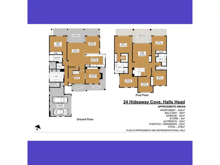 Floorplan of Homely house listing, 24 Hideaway Cove, Halls Head WA 6210