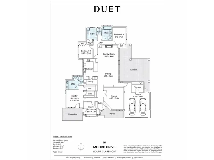 Floorplan of Homely house listing, 36 Mooro Drive, Mount Claremont WA 6010