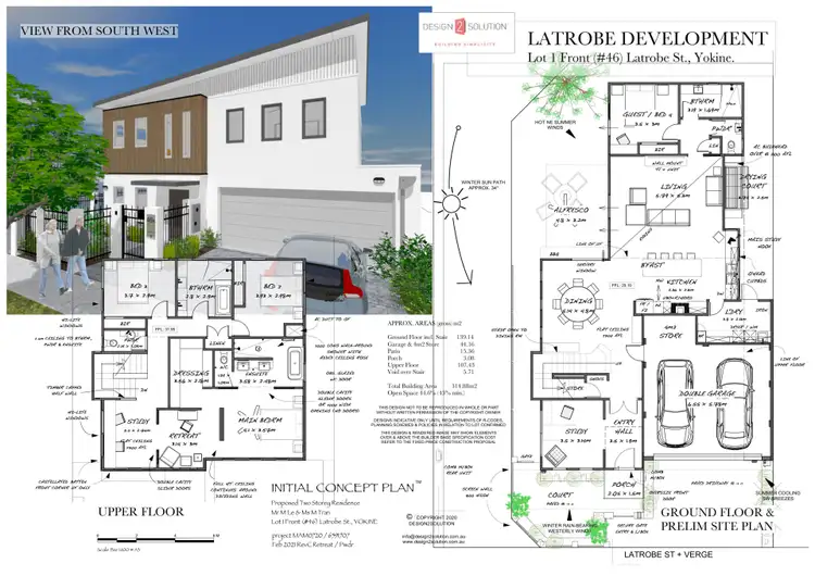 Floorplan of Homely land listing, 46A Latrobe Street, Yokine WA 6060