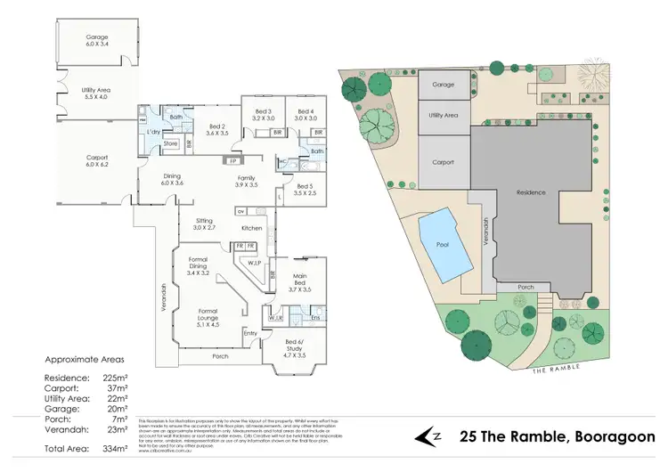 Floorplan of Homely house listing, 25 The Ramble, Booragoon WA 6154