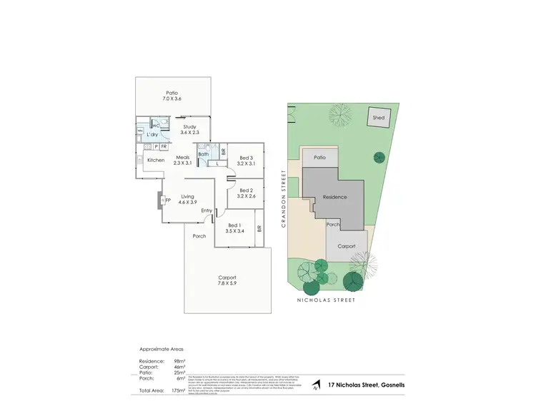 Floorplan of Homely house listing, 17 Nicholas St, Gosnells WA 6110