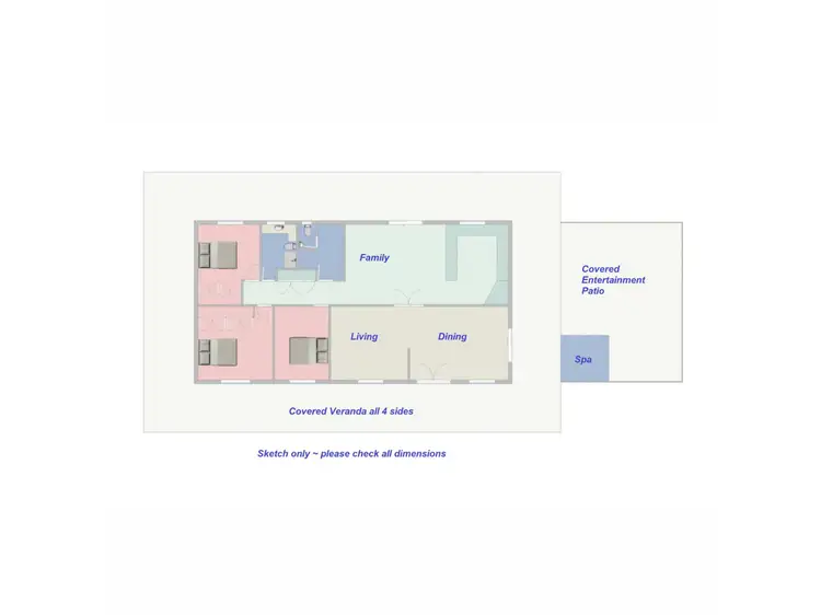 Floorplan of Homely house listing, 79 Malkup Brook Road, Julimar, Toodyay WA 6566
