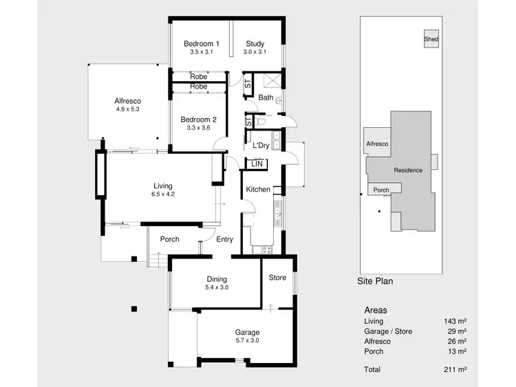 Floorplan of Homely house listing, 82 Paramatta Road, Doubleview WA 6018