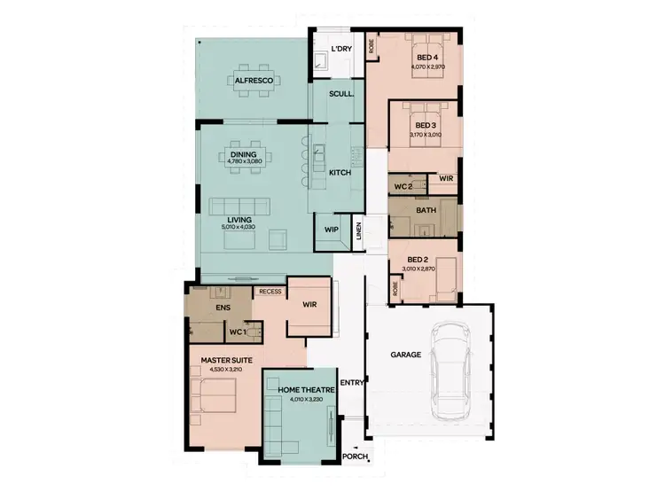 Floorplan of Homely house listing, 28 Entwistle Way, Aveley WA 6069