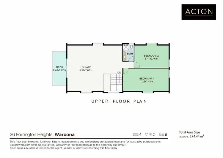 Floorplan of Homely house listing, 26 Forrington Heights, Waroona WA 6215