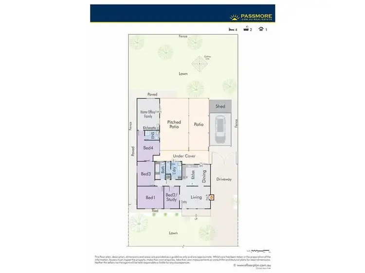 Floorplan of Homely house listing, 3 Addington Street, Morley WA 6062