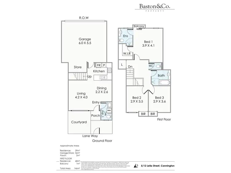 Floorplan of Homely house listing, 5/12 Leila Street, Cannington WA 6107