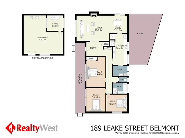 Floorplan of Homely house listing, 189 Leake Street, Belmont WA 6104