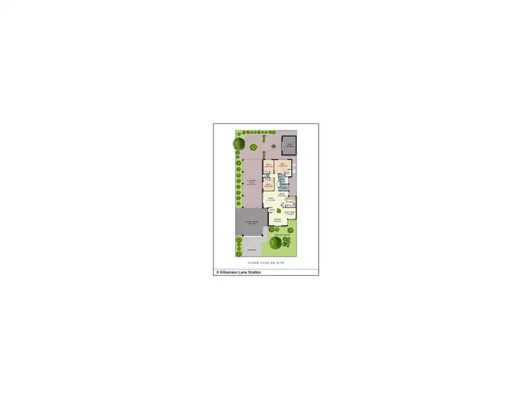 Floorplan of Homely house listing, 6 Williamson Lane, Stratton WA 6056