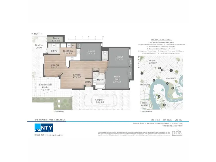 Floorplan of Homely villa listing, 2/4 Kelvin Street, Maylands WA 6051