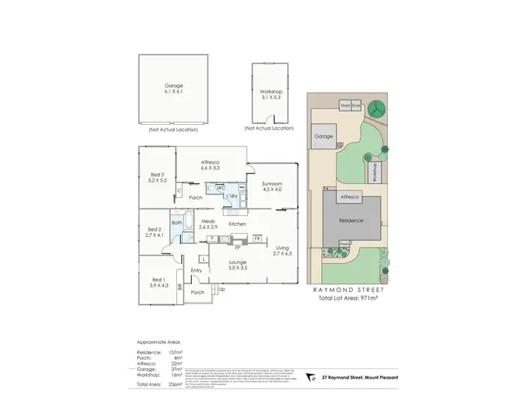 Floorplan of Homely house listing, 37 Raymond Street, Mount Pleasant WA 6153