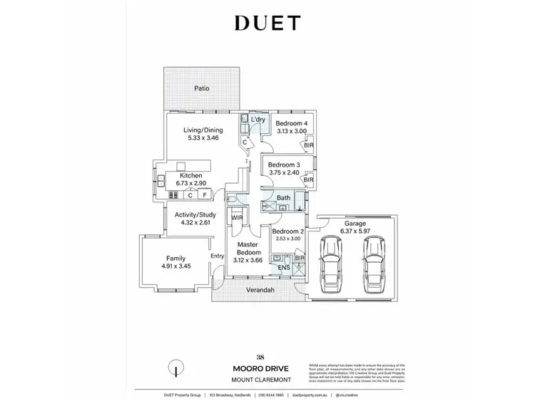 Floorplan of Homely house listing, 38 Mooro Drive, Mount Claremont WA 6010