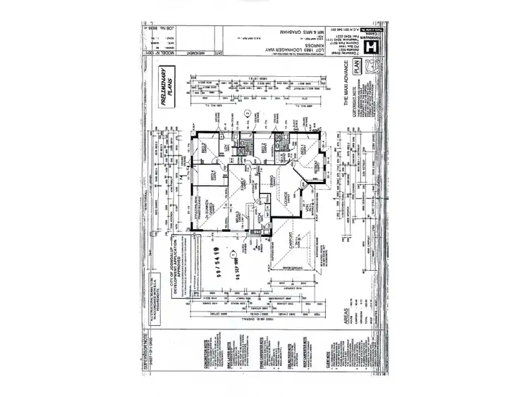 Floorplan of Homely house listing, 16 Lochnagar Way, Kinross WA 6028