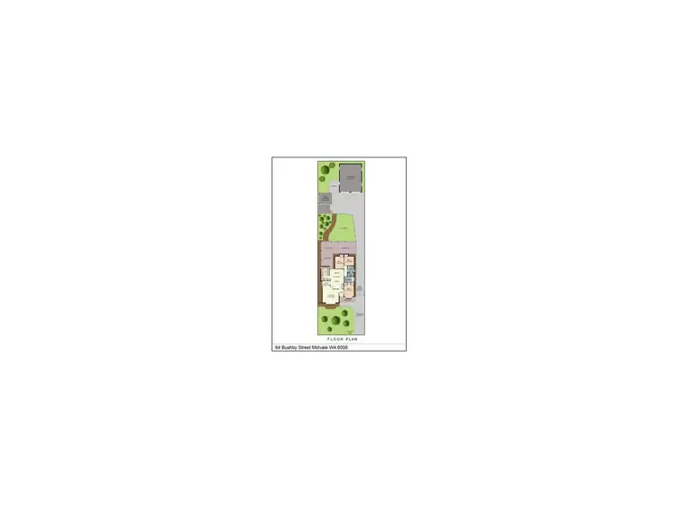 Floorplan of Homely house listing, 64 Bushby Street, Midvale WA 6056