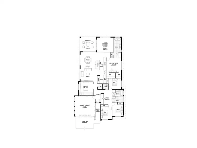 Floorplan of Homely house listing, 8 Entwistle Way, Aveley WA 6069