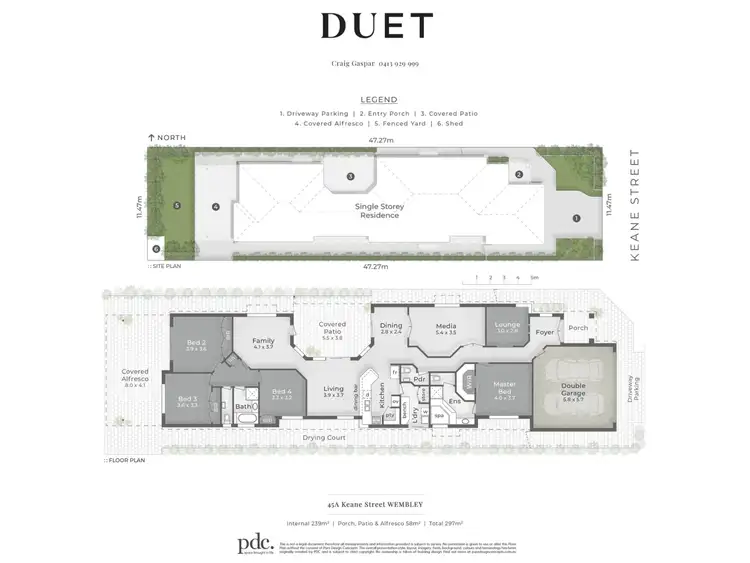 Floorplan of Homely house listing, 45A Keane Street, Wembley WA 6014