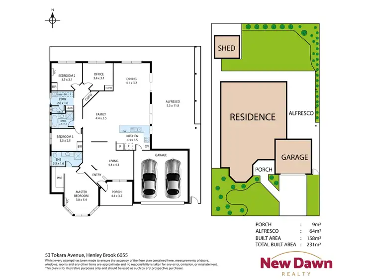 Floorplan of Homely house listing, 53 Tokara Avenue, Henley Brook WA 6055