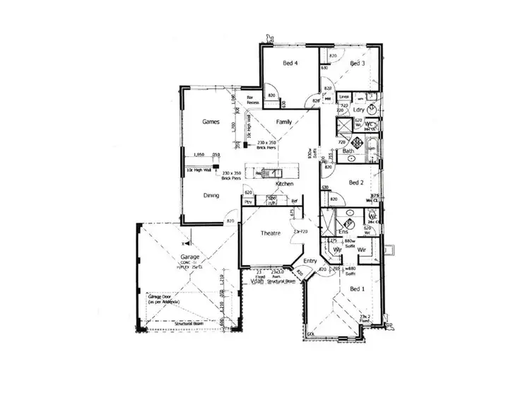 Floorplan of Homely house listing, 15 Fairchild Drive, Baldivis WA 6171