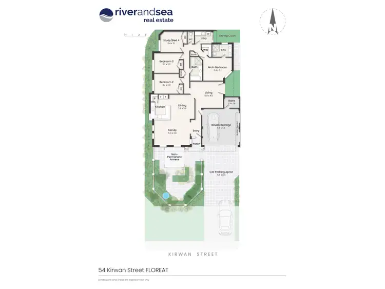 Floorplan of Homely house listing, 54 Kirwan Street, Floreat WA 6014