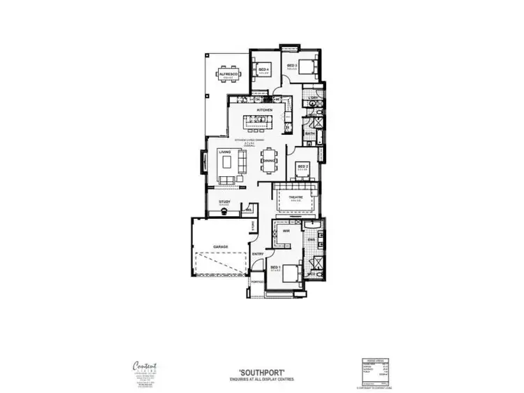 Floorplan of Homely house listing, 7 Goldwyer Drive, Mandogalup WA 6167