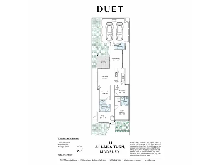 Floorplan of Homely house listing, 41 Laila Turn, Madeley WA 6065
