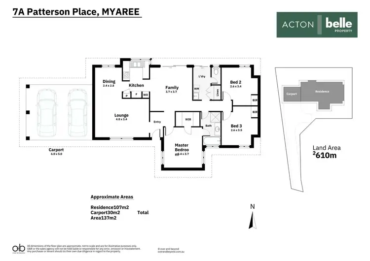 Floorplan of Homely house listing, 7A Patterson Place, Myaree WA 6154