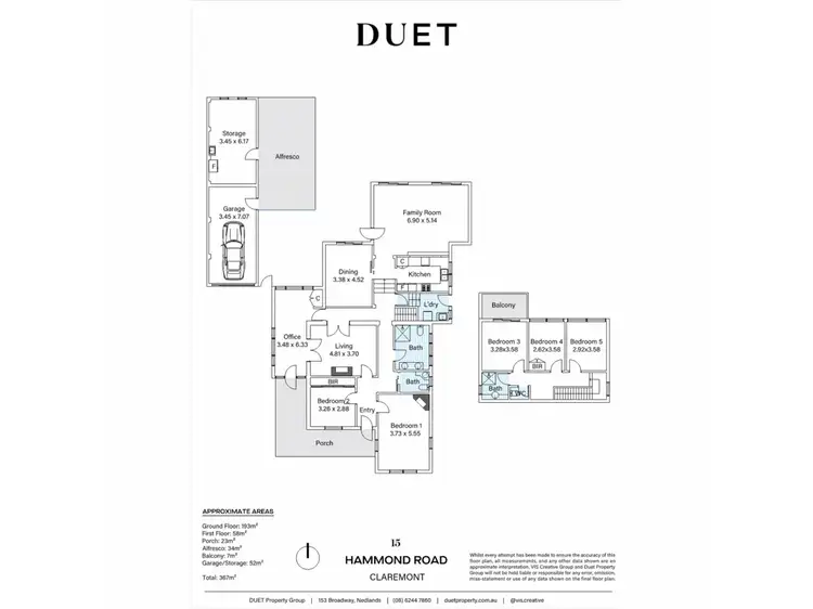 Floorplan of Homely house listing, 15 Hammond Road, Claremont WA 6010