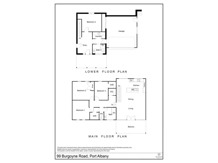 Floorplan of Homely house listing, 99 Burgoyne Road, Port Albany WA 6330