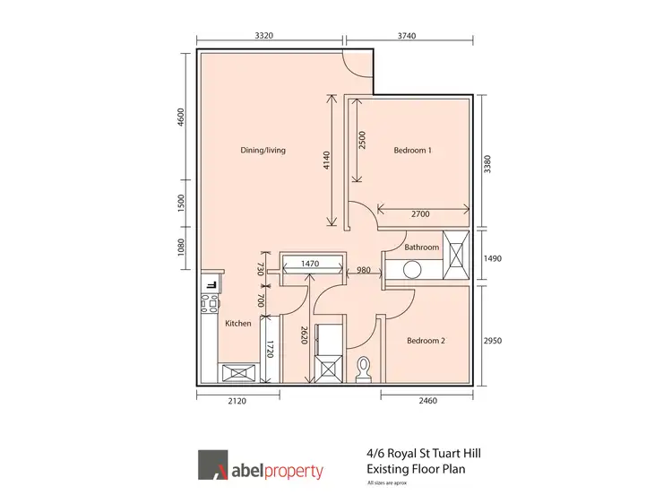 Floorplan of Homely villa listing, 4/63 Royal Street, Tuart Hill WA 6060